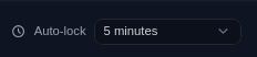 Auto-lock control
